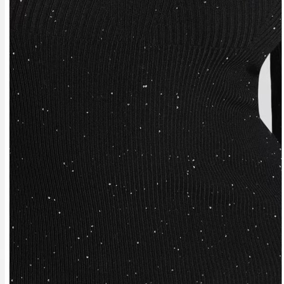 Lea Cutout Sequin Sweater - Picture 3 of 7